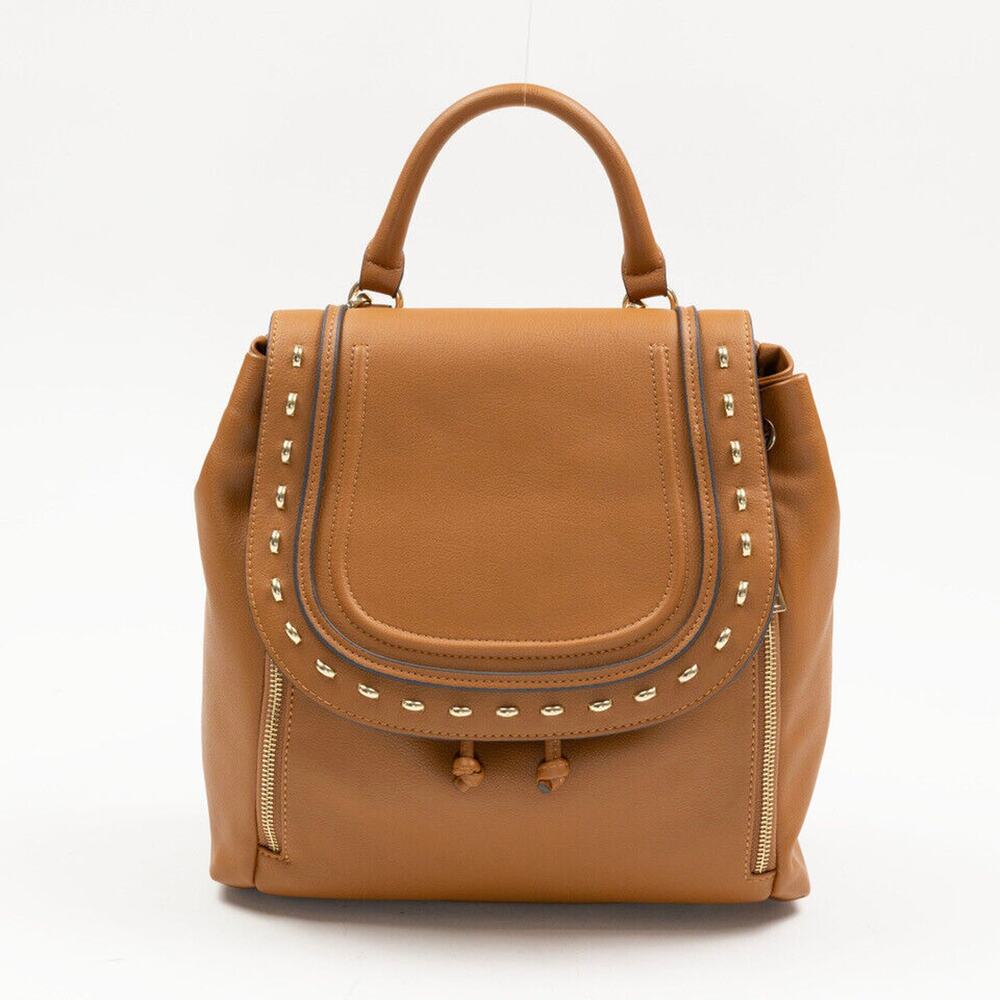 Inc Karissaa Staple Faux Leather Small Backpack Cathay Spice